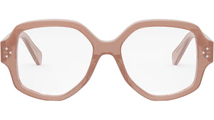 CELINE 3 Dots Pink Glitter Geometric Eyeglasses