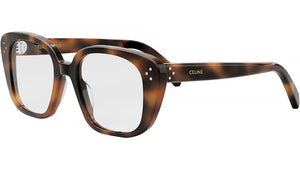 CELINE 3 Dots Classic Havana Butterfly Eyeglasses