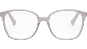 CELINE Thin Milky Grey Glitter Geometric Eyeglasses