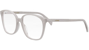 CELINE Thin Milky Grey Glitter Geometric Eyeglasses