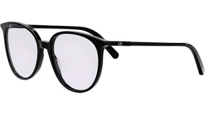 Mini CD O R4I Black Round Eyeglasses