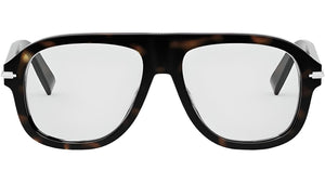 DiorBlackSuitO N4I Havana Pilot Eyeglasses