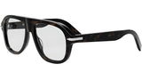 DiorBlackSuitO N4I Havana Pilot Eyeglasses