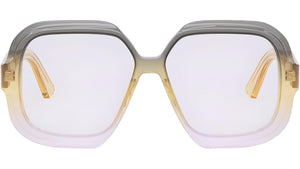 DiorPrismeO S1I Grey Geometric Eyeglasses