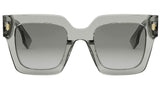 Fendi Roma Gray Square Sunglasses