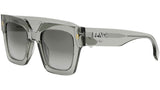 Fendi Roma Gray Square Sunglasses