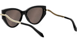 Serpenti Black Cat Eye Sunglasses