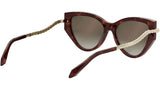 Serpenti Havana Cat Eye Sunglasses