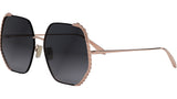 Serpenti Rose Geometric Sunglasses