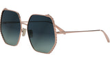 Serpenti Rose Geometric Sunglasses