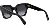 B.zero1 Black Geometric Sunglasses