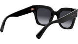 B.zero1 Black Geometric Sunglasses