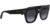 B.zero1 Black Geometric Sunglasses