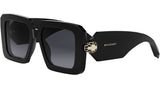 Serpenti Black Geometric Sunglasses