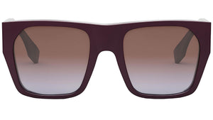 Baguette Red Square Sunglasses