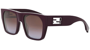 Baguette Red Square Sunglasses