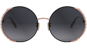 Serpenti Rose Round Sunglasses