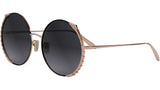 Serpenti Rose Round Sunglasses