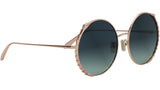 Snakes Rose Round Sunglasses