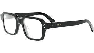 CELINE 3 Dots Black Rectangular Eyeglasses