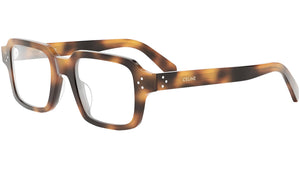 CELINE 3 Dots Classic Havana Rectangular Eyeglasses