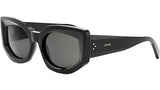 CELINE 3 Dots Black Butterfly Sunglasses