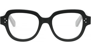 CELINE 3 Dots Black Geometric Eyeglasses