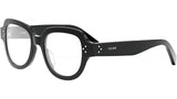 CELINE 3 Dots Black Geometric Eyeglasses