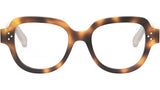 CELINE 3 Dots Classic Havana Geometric Eyeglasses