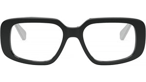 CELINE 3 Dots Black Rectangular Eyeglasses