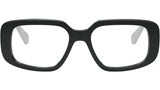 CELINE 3 Dots Black Rectangular Eyeglasses