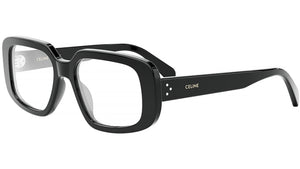 CELINE 3 Dots Black Rectangular Eyeglasses