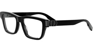 CD IconO S1I Black Geometric Eyeglasses