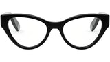 Lady 95.22O B1I Black Cat Eye Eyeglasses