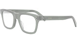 CELINE 3 Dots Green Square Eyeglasses