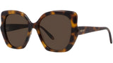 Slim Tortoise Geometric Sunglasses