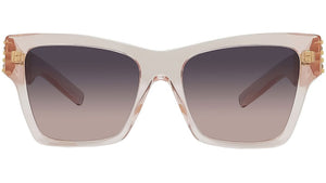 Plumetis Pink Geometric Sunglasses