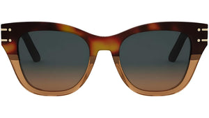 DiorSignature B4I Havana Butterfly Sunglasses