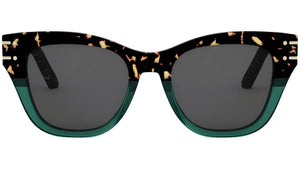 DiorSignature B4I Havana Butterfly Sunglasses