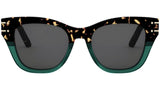 DiorSignature B4I Havana Butterfly Sunglasses