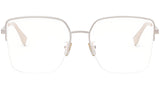 FF Rose Gold Geometric Eyeglasses