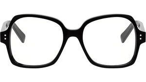 CELINE Thin Black Geometric Eyeglasses