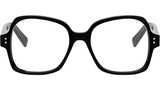 CELINE Thin Black Geometric Eyeglasses