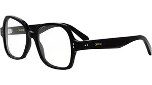 CELINE Thin Black Geometric Eyeglasses