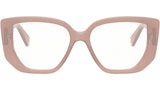 Triomphe Opaline Peach Butterfly Eyeglasses