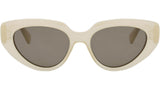 CELINE 3 Dots Beige Cat Eye Sunglasses