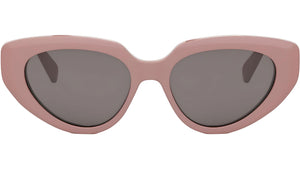 CELINE 3 Dots Solid Rose Cat Eye Sunglasses