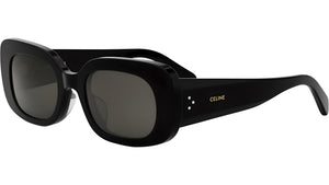 CELINE 3 Dots Black Rectangular Sunglasses