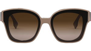 Fendi First Brown Square Sunglasses