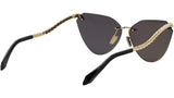 Serpenti Light Gold Cat Eye Sunglasses